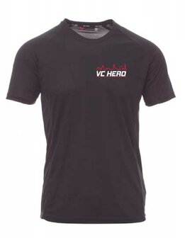 VC HERO T-shirt Unisex model 100% Polyester