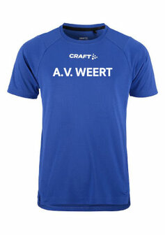 AV Weert heren wedstrijd T-shirt Craft RUSH SS TEE 2.0