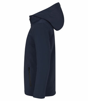  AV Unitas padded hoody softshell jas Junior navy