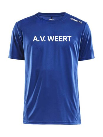 AV Weert  heren wedstrijd T-shirt Craft RUSH SS TEE