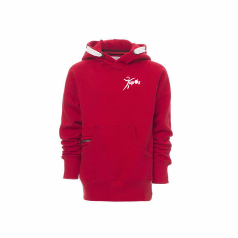 Tupos Hoody rood Kids