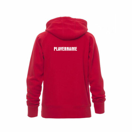 Tupos Dames Hoody rood