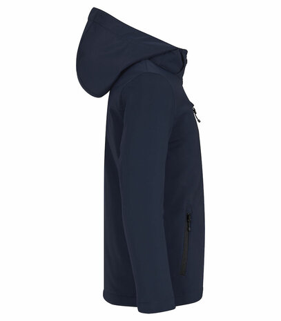  AV Unitas padded hoody softshell jas Junior navy