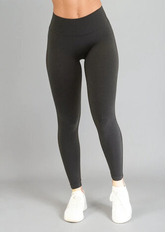 Naadloze Xavi Legging en sport-BH zwart