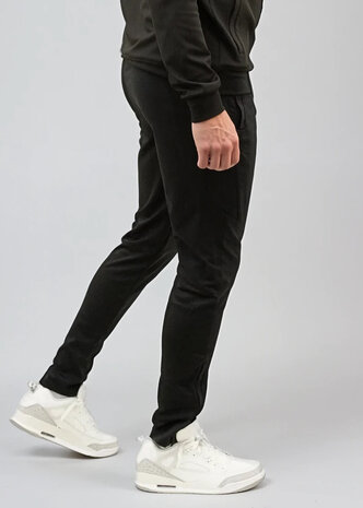 XAVI Authentic HOVOC trainingsbroek SLIM fit ZWART Dalgich