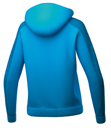 Erima EVO STAR Dames trainingsjack licht blauw met LTV Melick