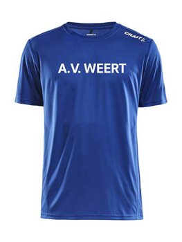 AV Weert  heren wedstrijd T-shirt Craft RUSH SS TEE