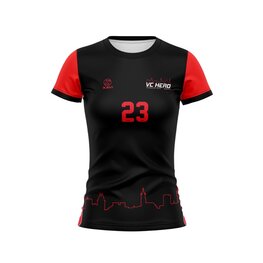XAVI Performance Dames inspeelshirt VC HERO met nummer