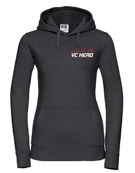 Dames Hoody met VC HERO borstlogo