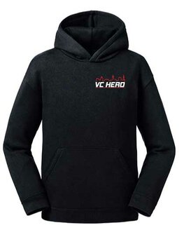 Kinderhoody met VC HERO borstlogo