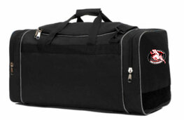 Bokkerijders sporttas 65x31x32 cm met clublogo op de zijkant