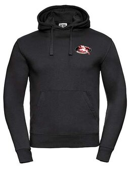 Unisex Hoody met Bokkerijders borstlogo