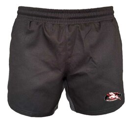 Xavi Rugbybroek zwart met Bokkerijders logo