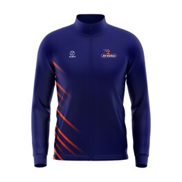 Unisex trainingsjas met AV Unitas borst- en ruglogo