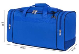 XAVI Sporttas Royal blauw 60 x 31 x 32 cm L x B x H