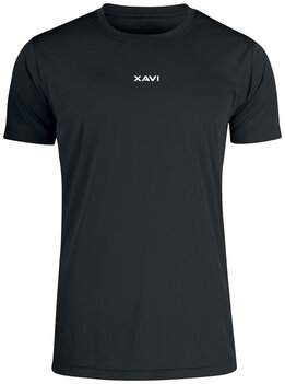 Xavi Basic unisex t-shirt zwart