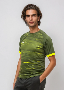 Xavi Performance Shirt – Unisex Groen | Comfort en Personaliseerbare