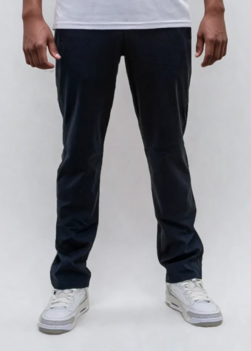 Authentic Trainingsbroek met Rits & Versteviging – Regular Fit