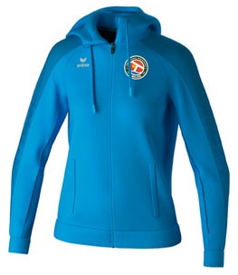 Erima EVO STAR Dames trainingsjack licht blauw met LTV Melick