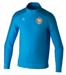 Erima EVO STAR Junior trainingsjack licht blauw met LTV Melick