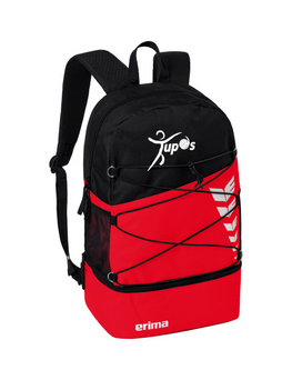 ERIMA Six Wings Rugzak met Tupos logo ERIMA Six Wings Rugzak met Tupos logo