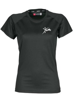 Tupos T-shirt Zwart Dames model 100% Polyester Tupos T-shirt Zwart Dames model 100% Polyester